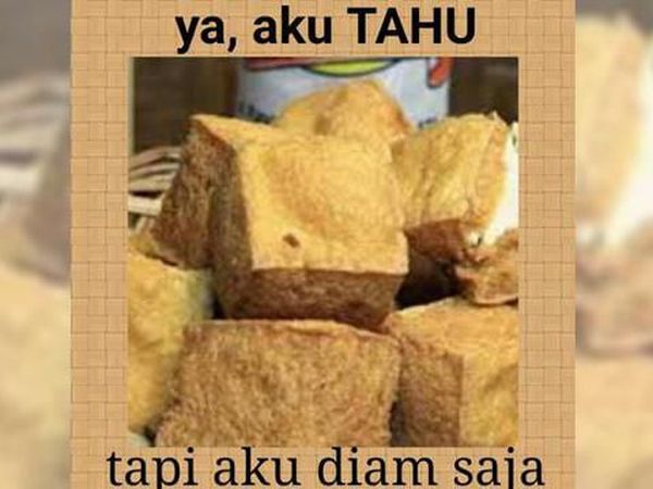 Kocak! Ini 10 Meme Tahu Ini Dijamin Bikin Ngakak