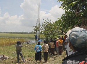 Takut Jadi Lapindo, Bupati Grobogan Minta Dinas Cek Semburan Lumpur