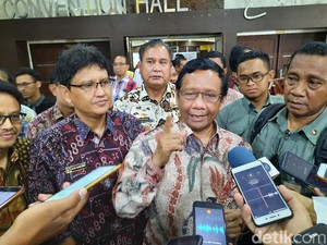 Mahfud MD: Jangan Percaya Hoax, Sampai Hari Ini RI Masih Zero Corona