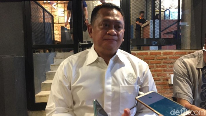 Ketua MPR Bambang Soesatyo (Bamsoet) (Tiara Aliya Azzahra/detikcom)