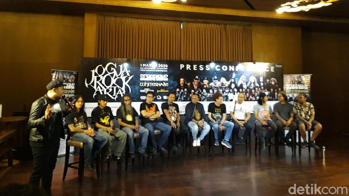 Jumpa pers JogjaROCKarta di Hotel Tentrem Jumpa pers JogjaROCKarta di Hotel Tentrem.