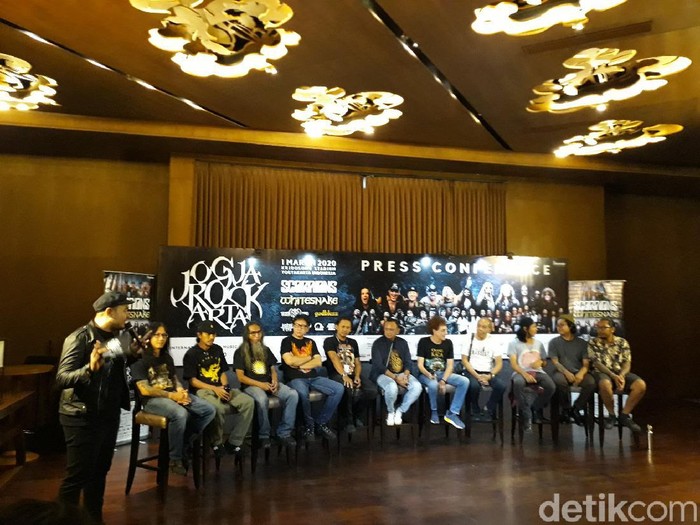 Jumpa pers JogjaROCKarta di Hotel Tentrem.