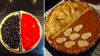 Saat bikin pie sering kali mau lebih dari dua rasa. Dengan cetakan ini kamu bisa bikin sekaligus dua jenis pie berbeda! Foto: Istimewa