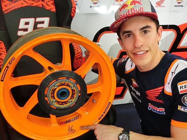 Siapa Mau? Pelek Bekas Motor MotoGP Marquez Dijual Nih