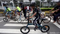 Selain itu, meningkatnya tren pengguna sepeda lipat di ibu kota dipicu berbagai faktor diantaranya terbukanya akses untuk membawa sepeda lipat ke dalam transportasi umum seperti MRT serta tersedianya fasilitas jalur sepeda.