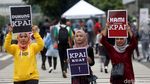 Aksi Dukungan untuk KPAI Warnai Car Free Day Jakarta