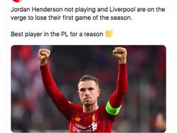 Jangan Remehkan Jordan Henderson Ramai di Linimasa