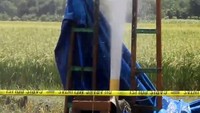 Semburan itu terjadi pada sebuah lubang pengeboran sumur di lahan milik Yayasan Yatama. Pertama kali lubang tersebut mengeluarkan semburan lumpur sekitar pukul 06.00 WIB. Kondisi semburan menyerupai air bercampur lumpur. Cairan cukup kental dan berwarna cukup pekat. Hanya saja cairan tersebut tidak menimbulkan bau yang menyengat.