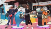 Spot Instagramable di BNI JJF 2020
