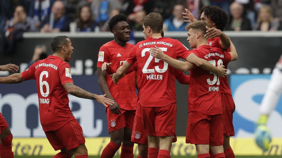 Bayern Munich berpeluang makin kukuh di puncak klasemen. (Foto: AP/Michael Probst)