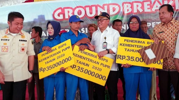 223 Rumah Dibangun untuk Pasukan Kebersihan di Prabumulih