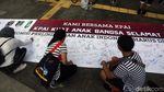 Aksi Dukungan untuk KPAI Warnai Car Free Day Jakarta