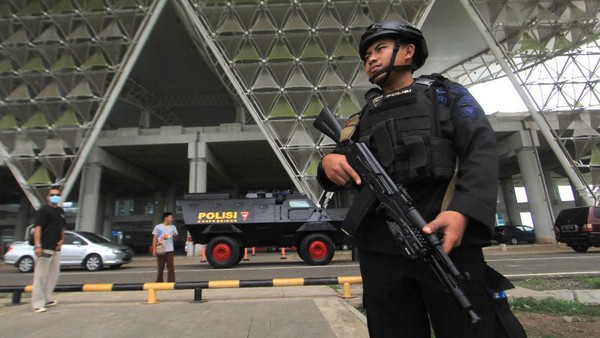 Pengamanan di Bandara Kertajati Jelang Kedatangan WNI ABK Diamond Princess