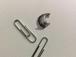 Keren! Ilustrasi Mini Ini Hanya Sebesar Ujung Jari