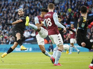 Babak I Final Piala Liga Inggris: Man City Ungguli Villa 2-1