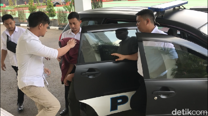 Pelaku yang ancam Syifa Hadju (Hanif/detikcom)