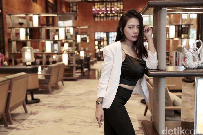 Berlliana Lovell saat ditemui di Mid Plaza Hotel.