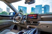 Interior Geely Icon dilengkapi pemurni udara yang mencegah virus dan bakteri. 