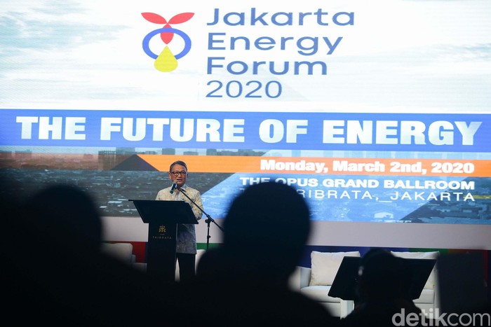 Jakarta Energy Forum 2020 resmi dibuka oleh Menteri ESDM Arifin Tasrif. Acara ini bertema  
