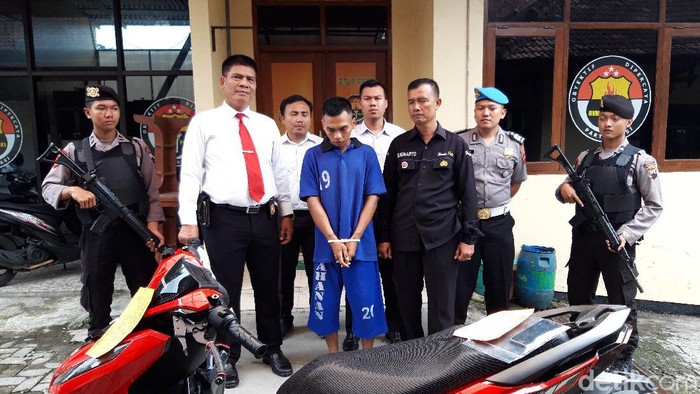 Tersangka pencurian motor spesialis kos-kosan di Boyolali