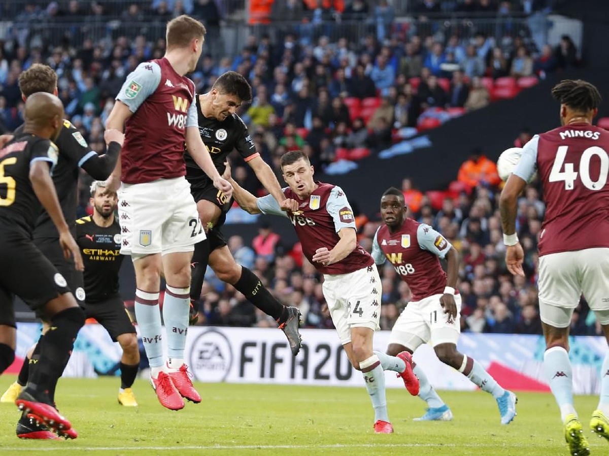 10 data-fakta Manchester City vs Aston Villa. (Foto: Alastair Grant/AP Photo)