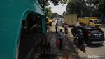 Ada Perbaikan Jalan, Kawasan Daan Mogot Macet