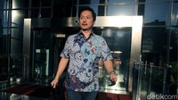 Direktur PT Fortune Mate Indonesia Aprianto Soesanto usai menjalani pemeriksaan, di Gedung KPK, Jakarta, Senin (2/3/2020).