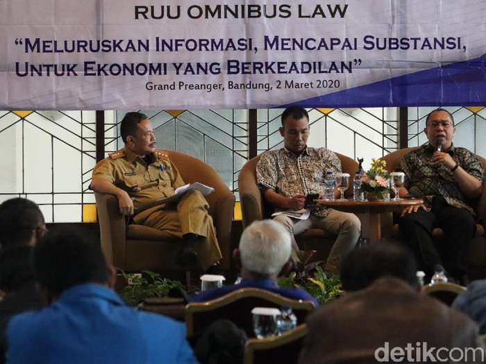 Diskusi RUU Omnibus Law di Bandung