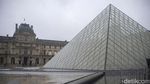 Gegara Corona, Museum Louvre Paris Ditutup Sementara
