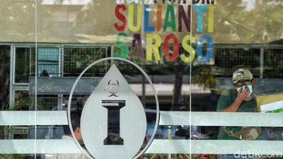 Suasana RSPI yang Jadi Lokasi Perawatan Pasien Corona