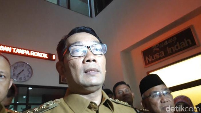 Gubernur Jawa Barat Ridwan Kamil (Rahel Narda/detikcom)