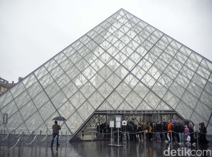 Gegara Corona Museum Louvre  Paris Ditutup Sementara