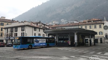 Suasana Kota Como di Italia. Oppo Find X2 dilengkapi dengan Optical Image Stabilization (OIS) (Fitraya Ramadhanny/detikcom)