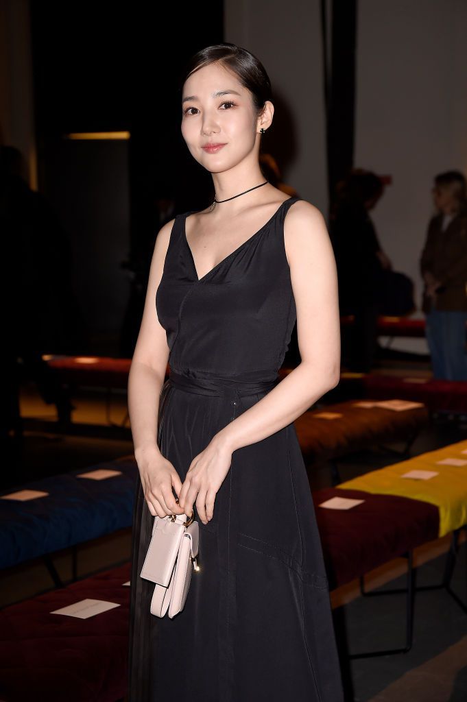 MILAN, ITALY - FEBRUARY 21: Park Min-Young attends the Tod's fashion show on February 21, 2020 in Milan, Italy. (Photo by Pietro S. D'Aprano/Getty Images)