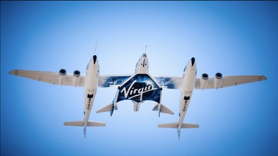 Pesawat Wisata Ruang Angkasa Virgin