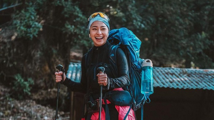 Perjalanan artis Nikita Willy di Himalaya.