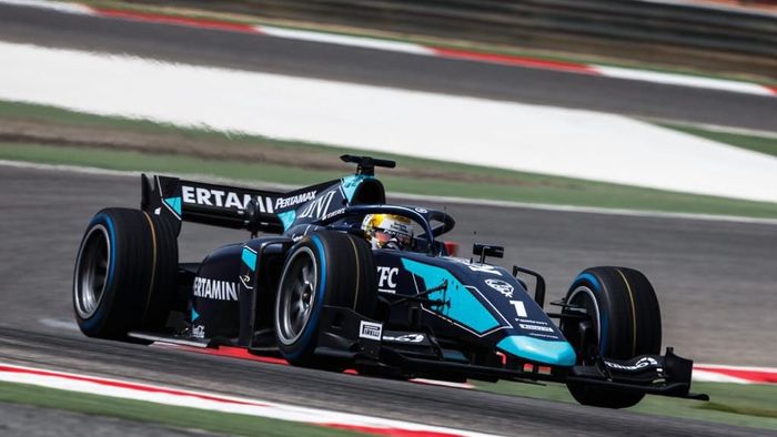 Jalani Tes Pramusim Di Bahrain Sean Gelael Finis Keenam Di Hari