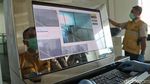 Simulasi Pencegahan Corona di Pelabuhan Tanjung Priok