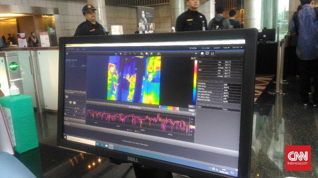 Waspada Corona, Perkantoran Mulai Cek Suhu Pengunjung