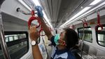 LRT Jakarta Dibersihkan Antisipasi Penyebaran Corona