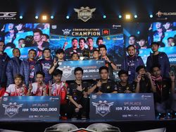 Morph dan Belletron Ace Jawari Dunia Games League 2020