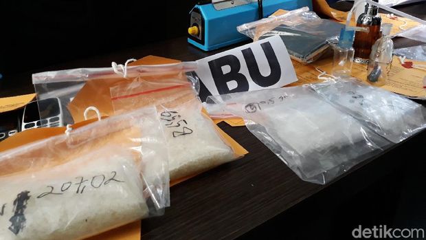 Bandar Narkoba di Bantul Didor, Ganja hingga Sabu 1 Kg Disita