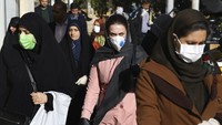 Selain Korea Selatan, Iran menjadi salah satu negara yang memiliki kasus terbanyak terkait penyebaran virus corona di negara tersebut. Diketahui ada 978 kasus terkait virus corona ditemukan di negara itu. AP Photo/Vahid Salemi.