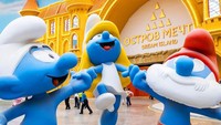 Dream Island baru saja dibuka pada Sabtu pekan lalu (29/2). Diketahui, ada sejumlah tema seperti Smurf dan lainnya di sana. (dream_island_park/Instagram)