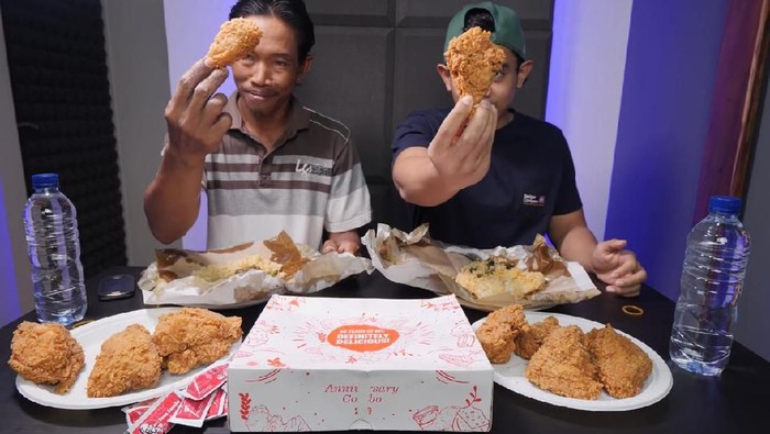 mukbang bareng kuli bangunan