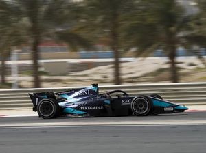 Hari Kedua Tes F2 Bahrain: Sean Gelael Fokus di Simulasi Balapan