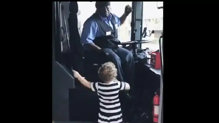 bayi dan supir bus