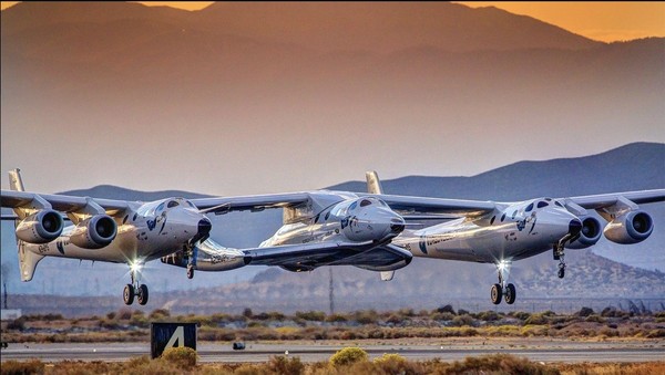 Penjualan perdana tiket pesawat antariksa ini ditutup pada Desember 2018. Hampir 8.000 pendaftar online memesannya dalam empat belas bulan sejak penerbangan luar angkasa pertama dari Virgin Galactic (Foto: Dok. Virgin Galactic) Penjualan perdana tiket pesawat antariksa ini ditutup pada Desember 2018. Hampir 8.000 pendaftar online memesannya dalam empat belas bulan sejak penerbangan luar angkasa pertama dari Virgin Galactic (Foto: Dok. Virgin Galactic)