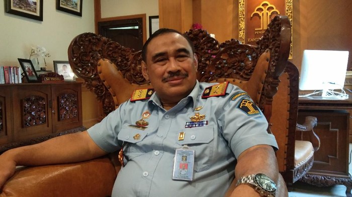 Kepala Kantor Kementerian Hukum dan HAM Bali, Sutrisno. (Foto: Angga Riza/detikcom)