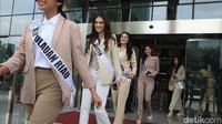 Para finalis Puteri Indonesia 2019 mendatangi KPK.